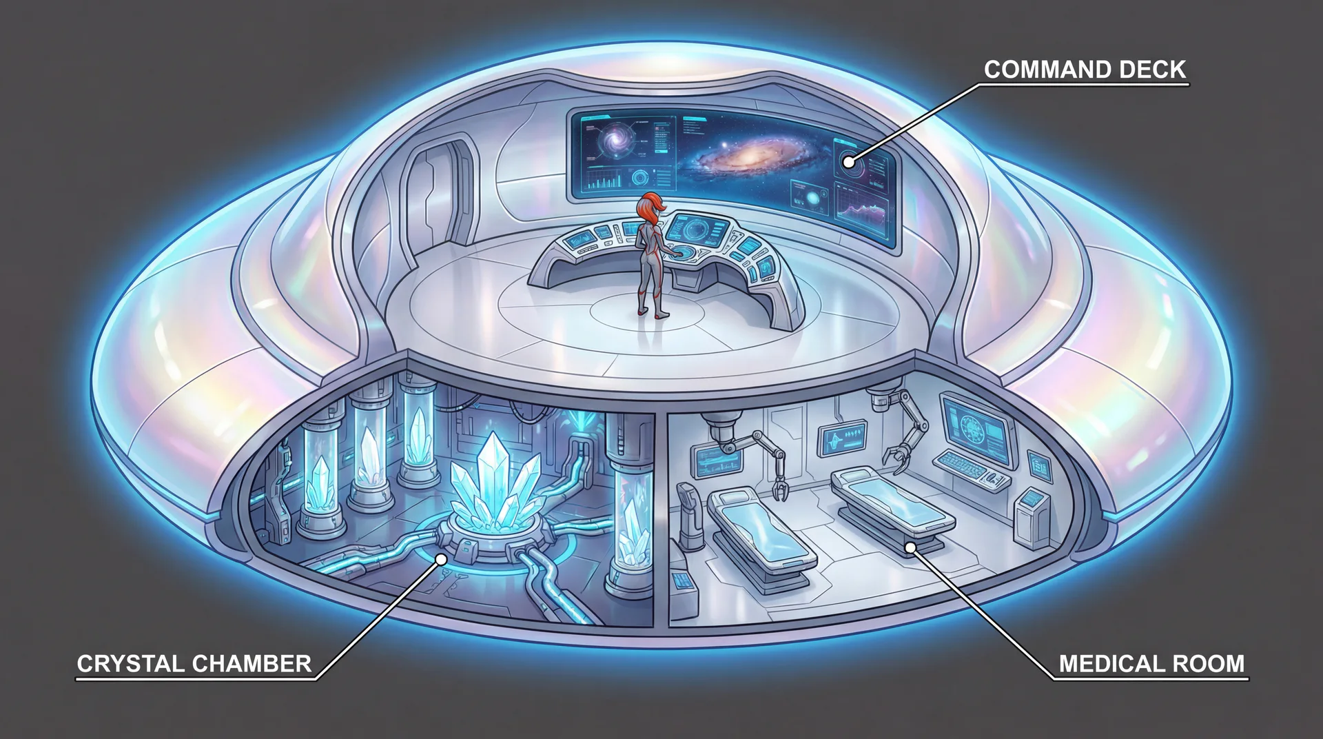 Human Lyra · Clarification of Human Lyra's appearance, origin, and ship · Lyra UFO