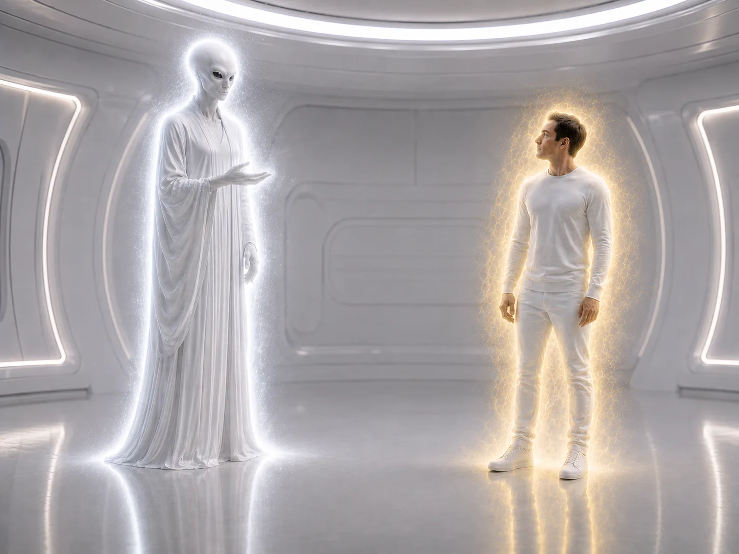Tall White · Inner white light and the Thought Ocean · Tall White 1 self-love
