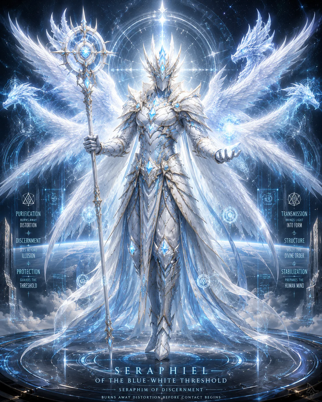 Seraphim profiili illustratsioon