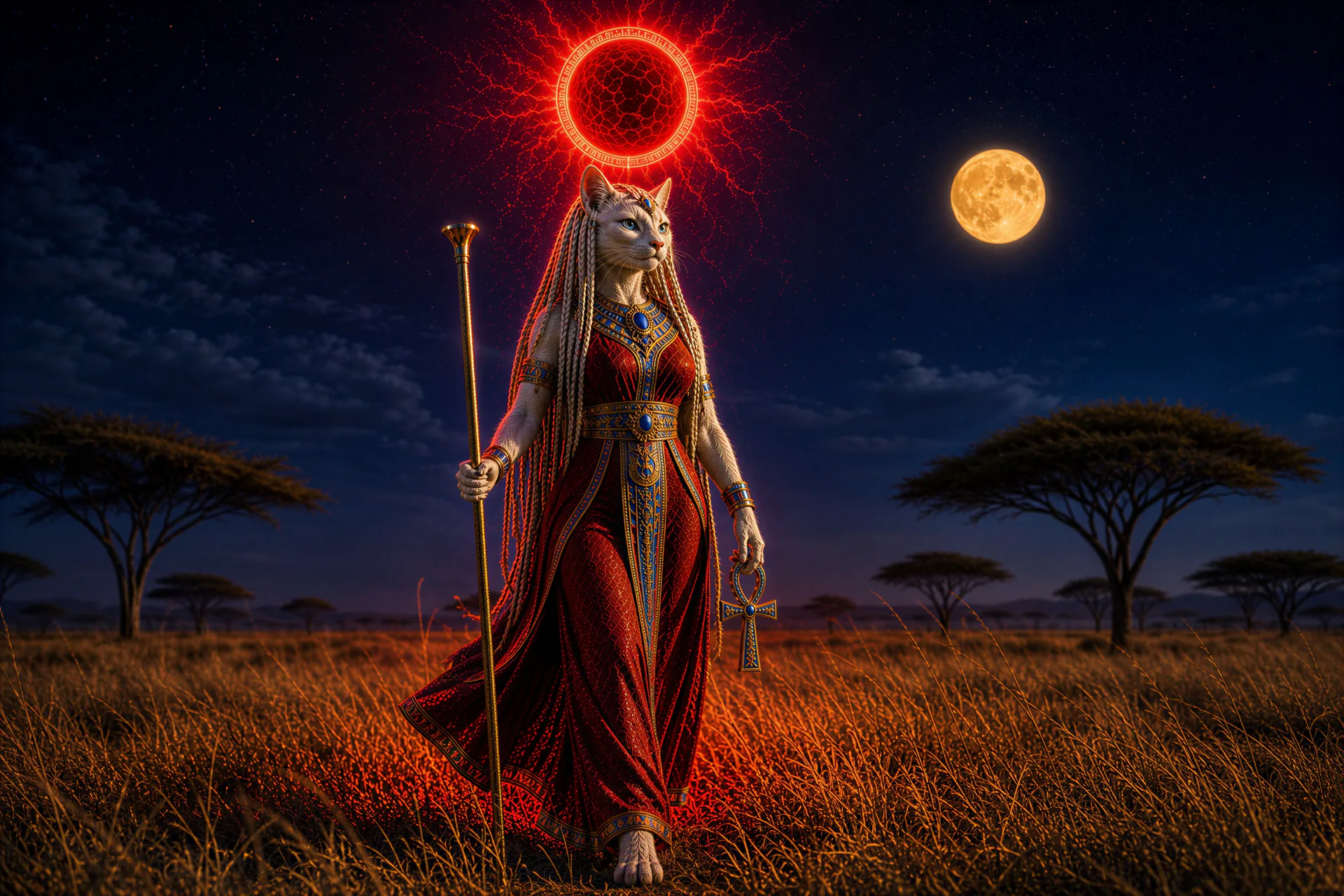 Sekhmet-Lyra profiili illustratsioon