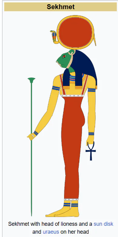 Sekhmet Lyra: Lion-headed genetic lineage