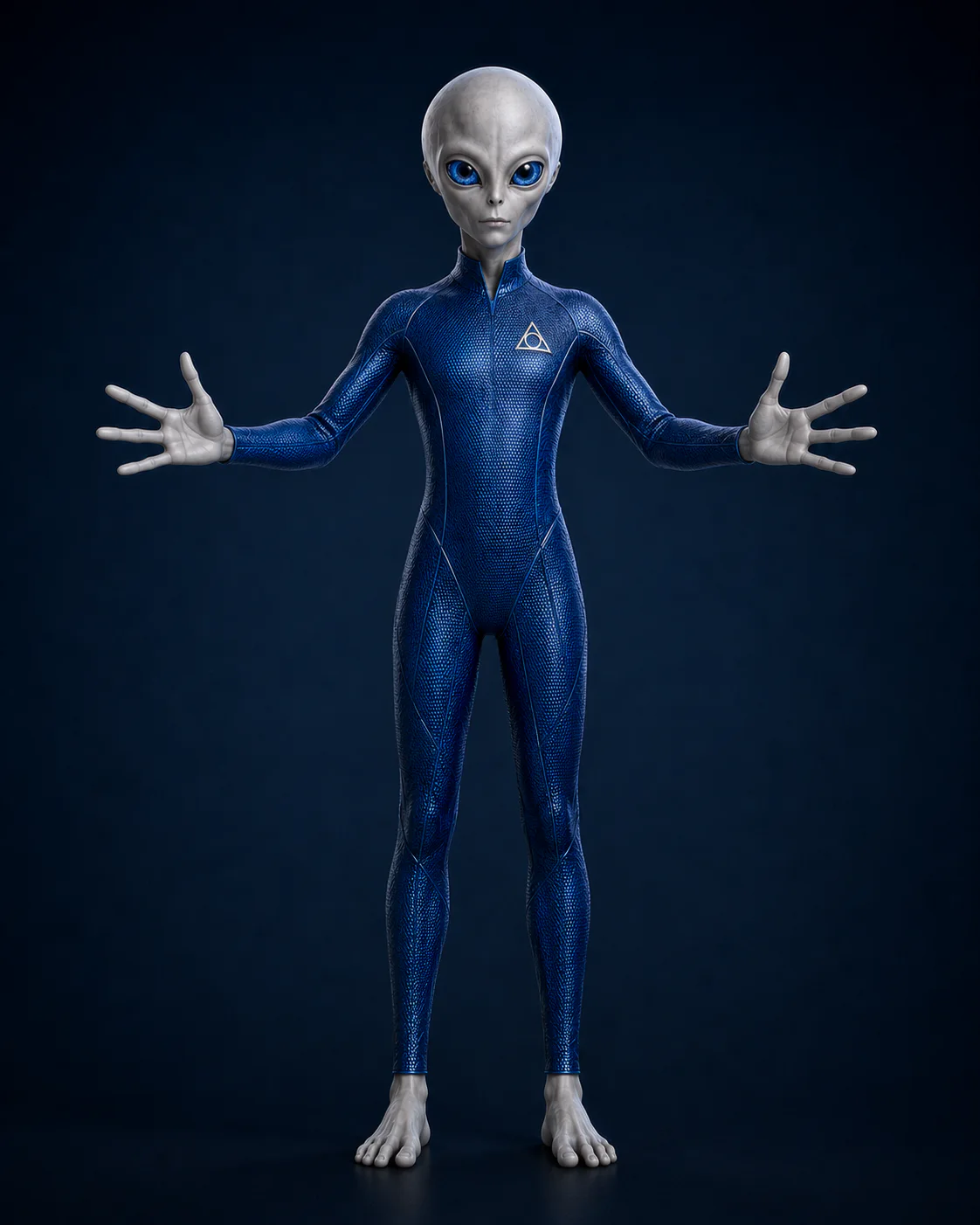 Small Grey · Sirian Small Grey contact symbol · the Sirian Grey has four fingers