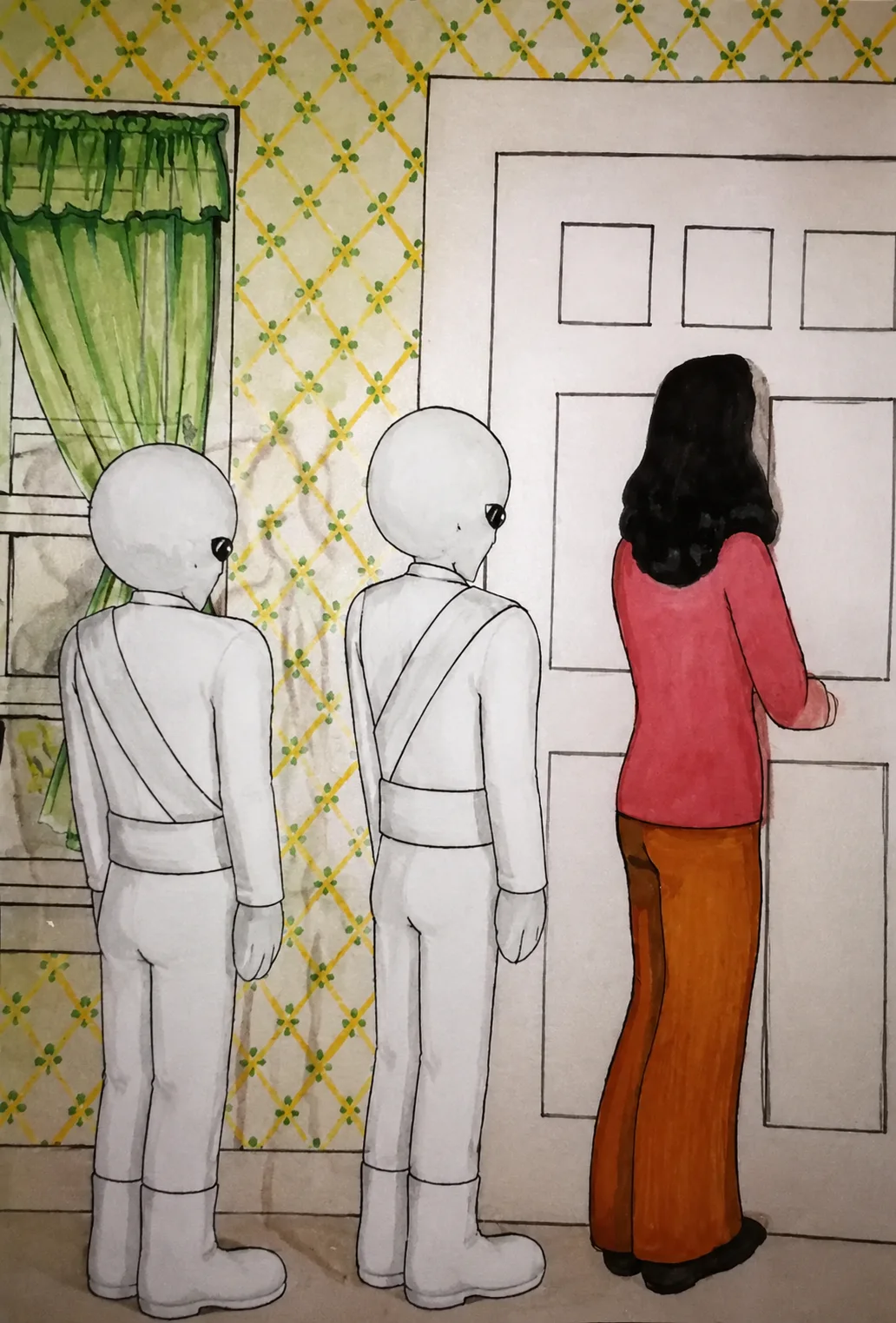 Small Grey · Small White beings in a Yahyel contact · Betty Andreasson Whites