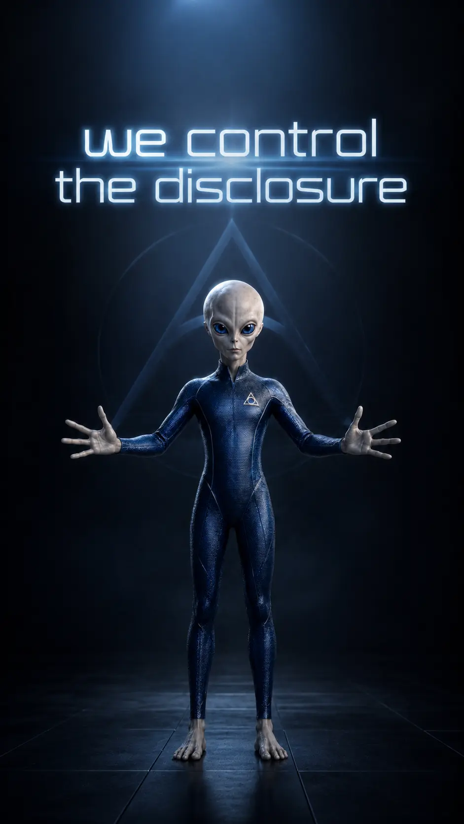 Siriuse hall olend sõnumiga we control the disclosure