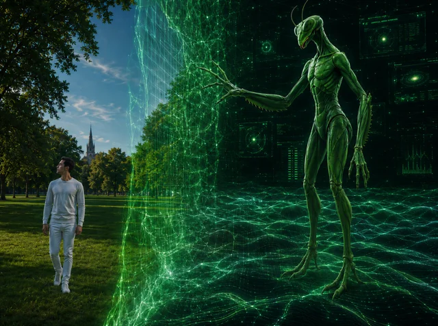Mantis ja holograafiline universum